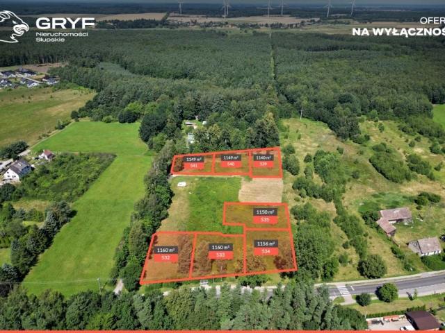 Działka 1 140 m², Lubuczewo