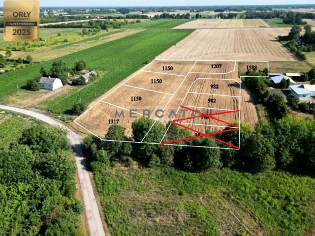 Działka 1 150 m², Podkampinos