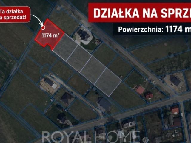 Działka 1 174 m², Marszewo