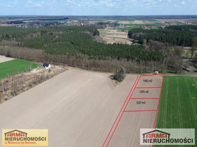 Działka 1 205 m², Smogolice