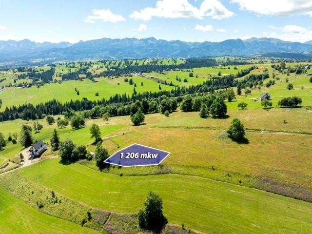 Działka 1 206 m², Sierockie