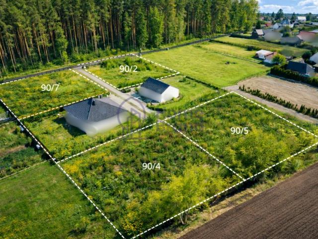 Działka 1 200 m², Jaźwiny