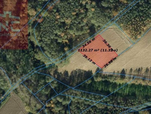 Działka 1 200 m², Rzepiennik Biskupi