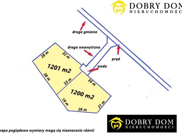 Działka 1 201 m², Grajewo