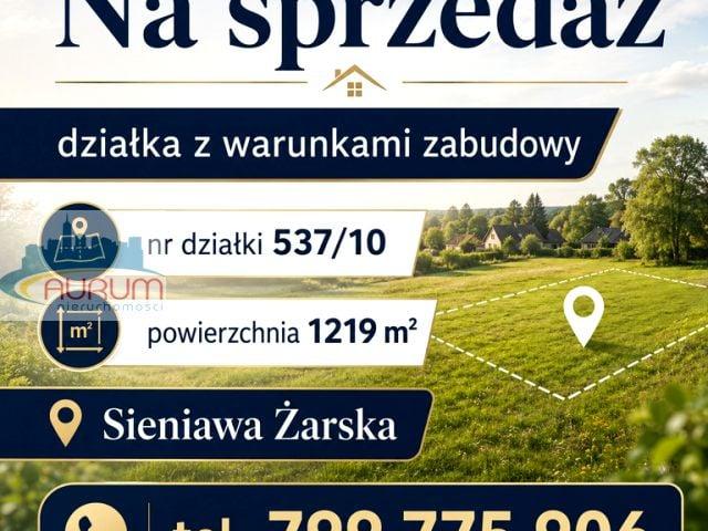 Działka 1 219 m², Żary