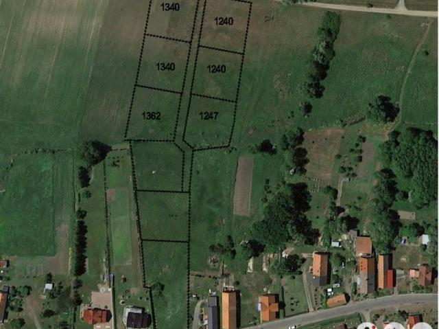 Działka 1 240 m², Krzelów