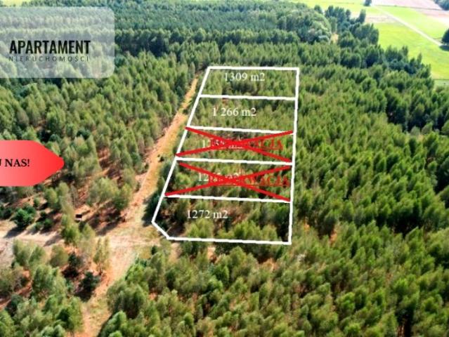 Działka 1 266 m², Strzyżewo Paczkowe