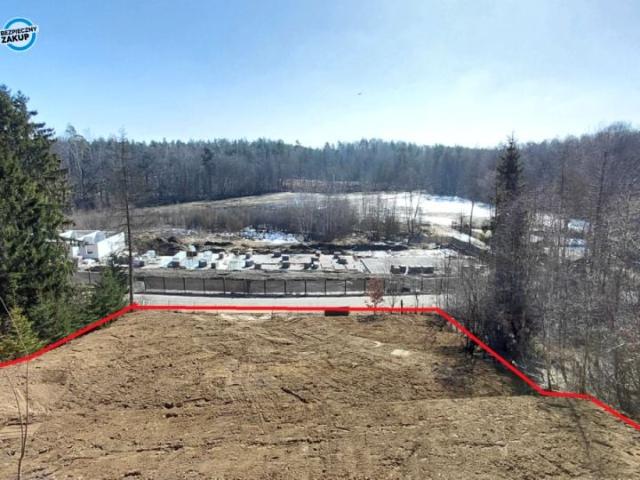 Działka 1 287 m², Tuchom