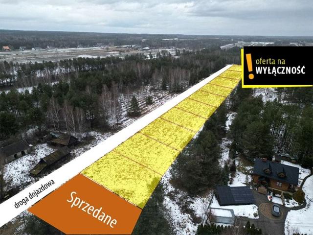 Działka 1 280 m², Nowa Dębowa Wola