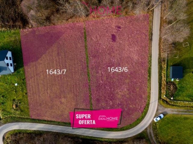 Działka 1 298 m², Borek Wielki