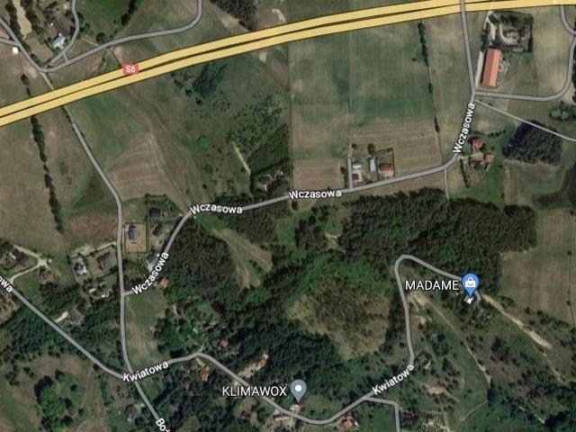 Działka 1 305 m², Koleczkowo