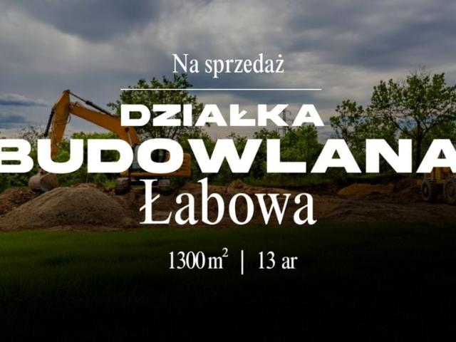 Działka 1 300 m², Łabowa