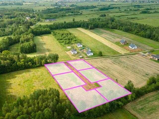 Działka 1 300 m², Książnice