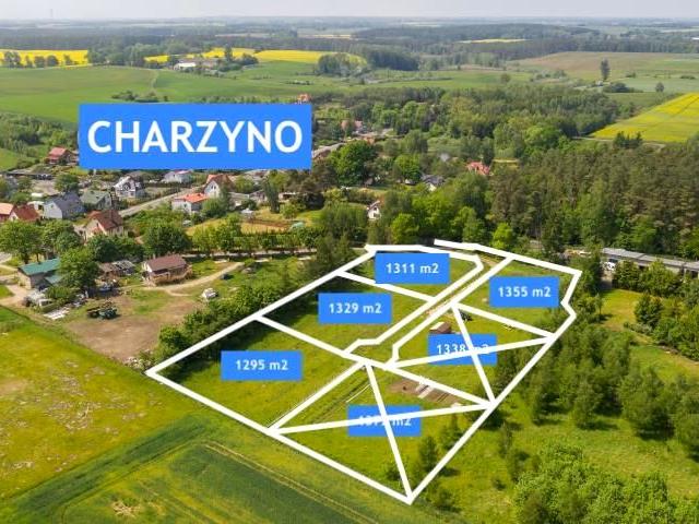 Działka 1 311 m², Charzyno