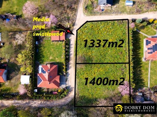 Działka 1 337 m², Klepacze