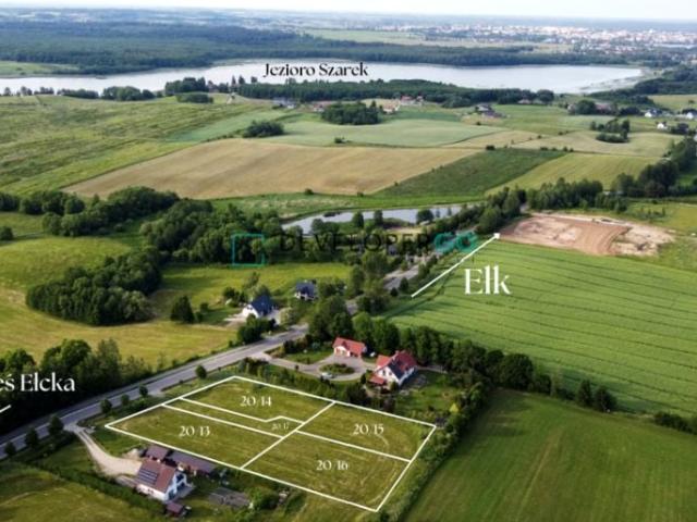 Działka 1 330 m², Szarejki