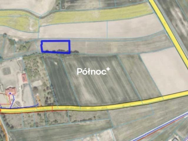 Działka 1 333 m², Mętów