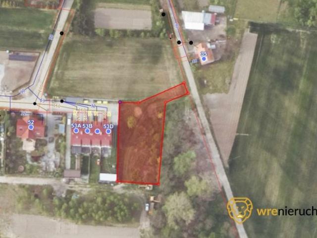 Działka 1 347 m², Chmielów