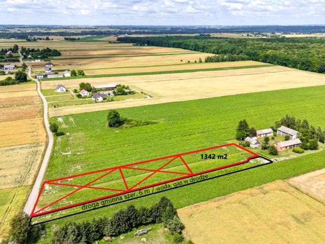 Działka 1 342 m², Osmolice Kolonia