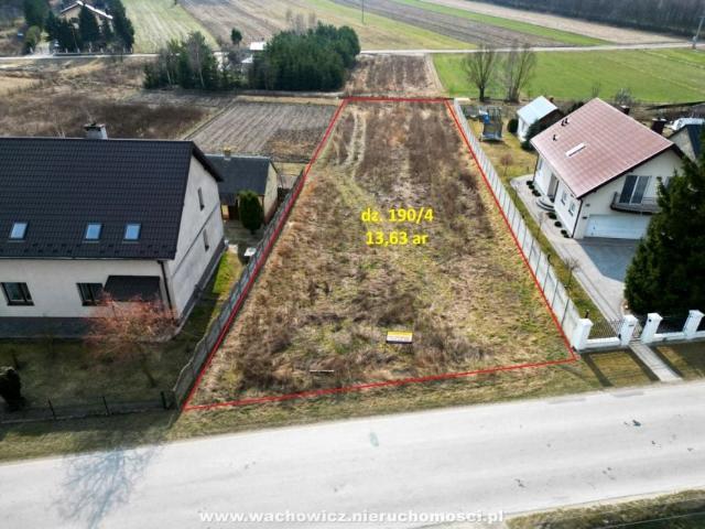 Działka 1 363 m², Sosnowiec