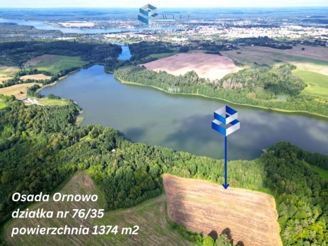Działka 1 374 m², Ornowo
