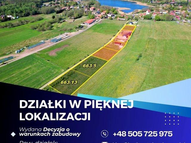 Działka 1 382 m², Świętajno