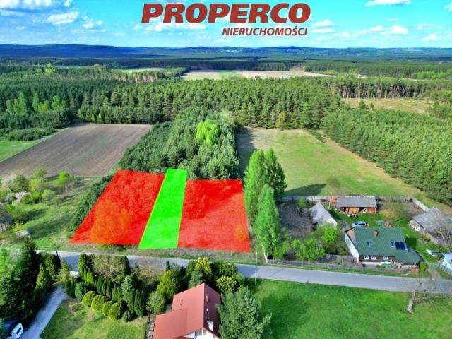 Działka 1 400 m², Celiny