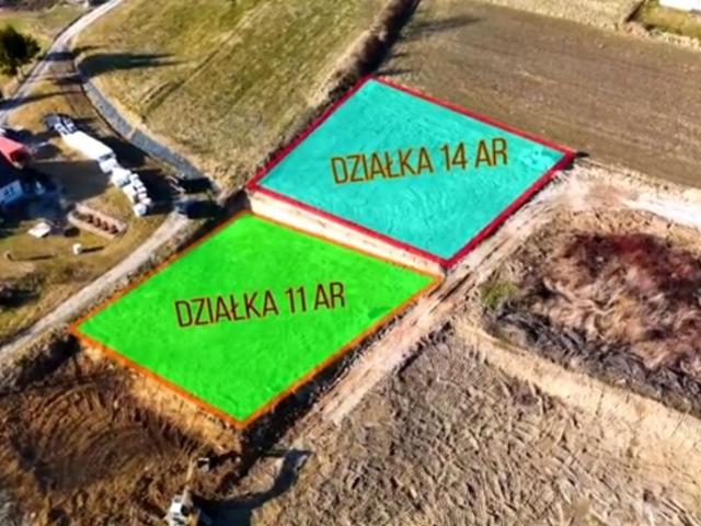 Działka 1 400 m², Koźmice Wielkie