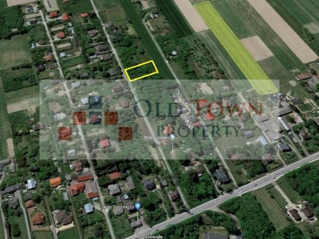 Działka 1 400 m², Motycz
