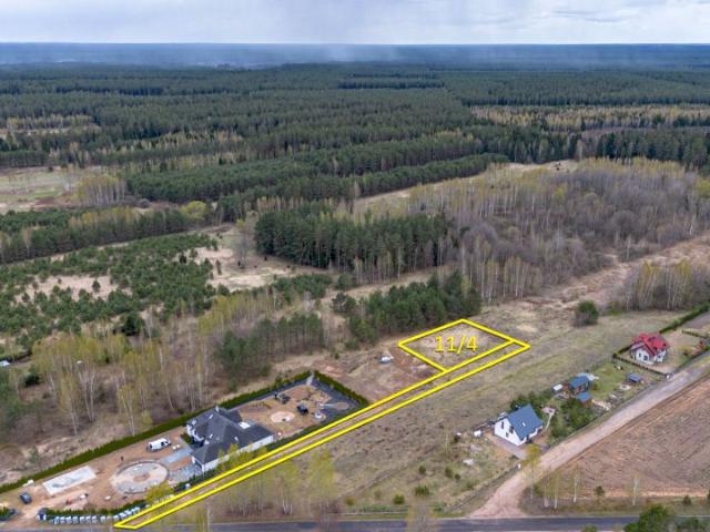 Działka 1 403 m², Serwy