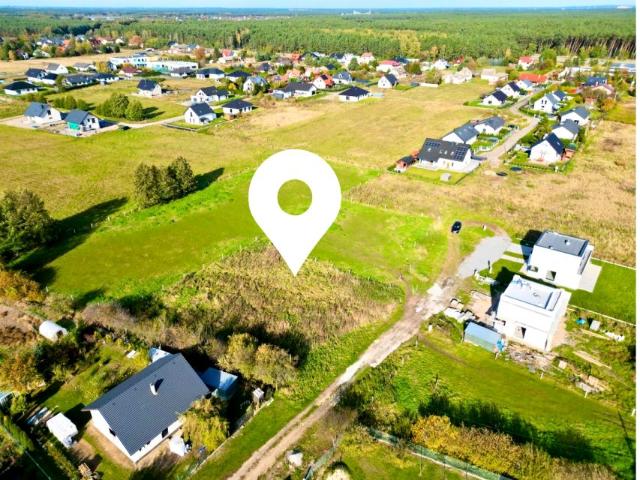 Działka 1 421 m², Ciele