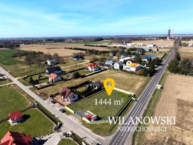 Działka 1 444 m², Szydłówek