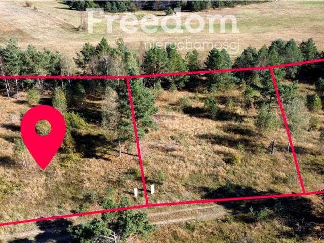 Działka 1 456 m², Stepień