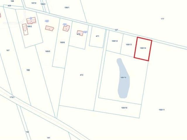 Działka 1 450 m², Czernin