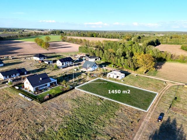 Działka 1 450 m², Liszkowice