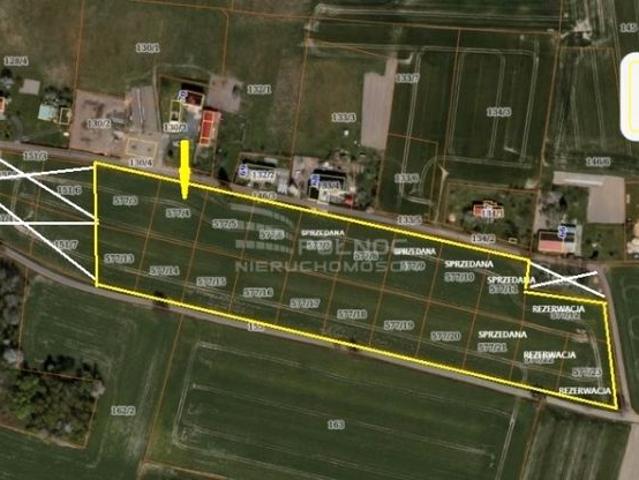 Działka 1 462 m², Żeliszów