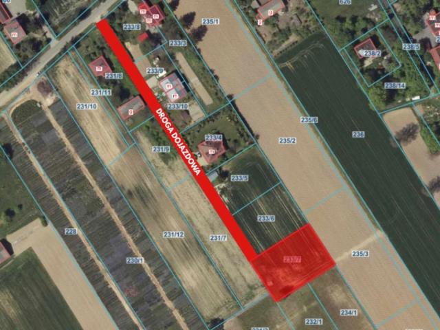 Działka 1 494 m², Tereszyn