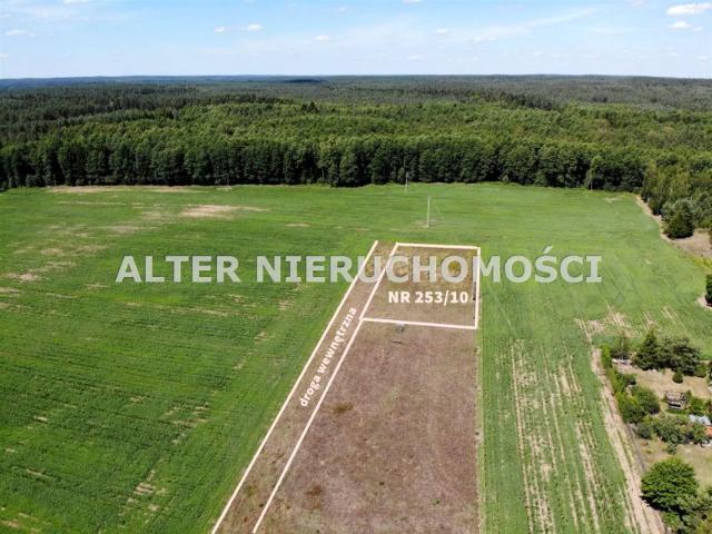 Działka 1 499 m², Borki