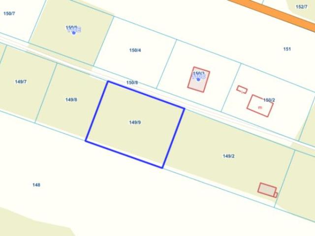 Działka 1 509 m², Płaska