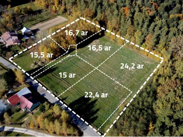 Działka 1 500 m², Cierpisz