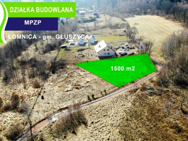 Działka 1 500 m², Łomnica