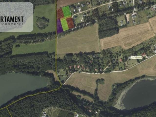 Działka 1 500 m², Małe Liniewo