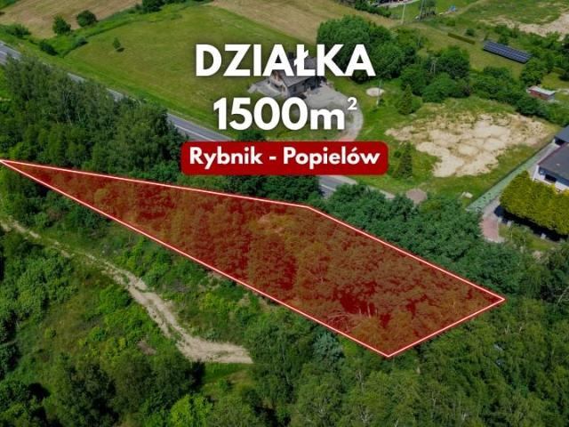Działka 1 500 m², Rybnik