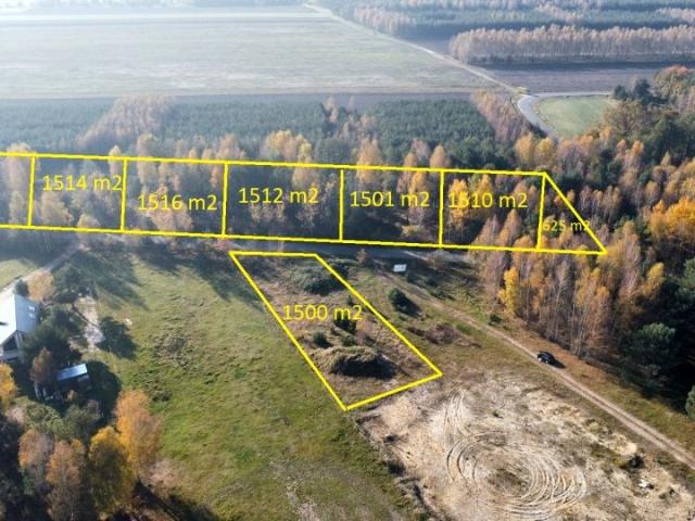 Działka 1 500 m², Włoszczowa