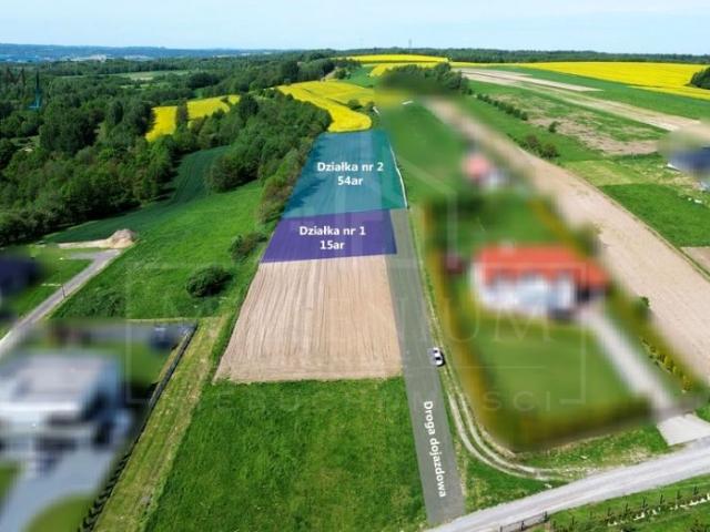 Działka 1 500 m², Trzciana