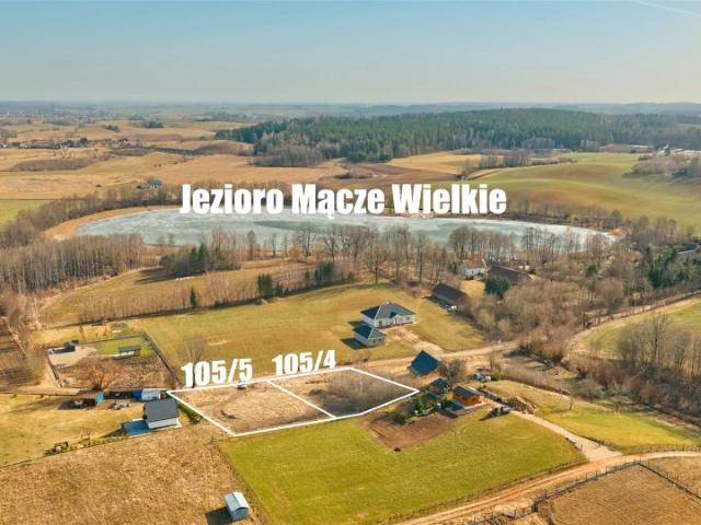 Działka 1 501 m², Mącze
