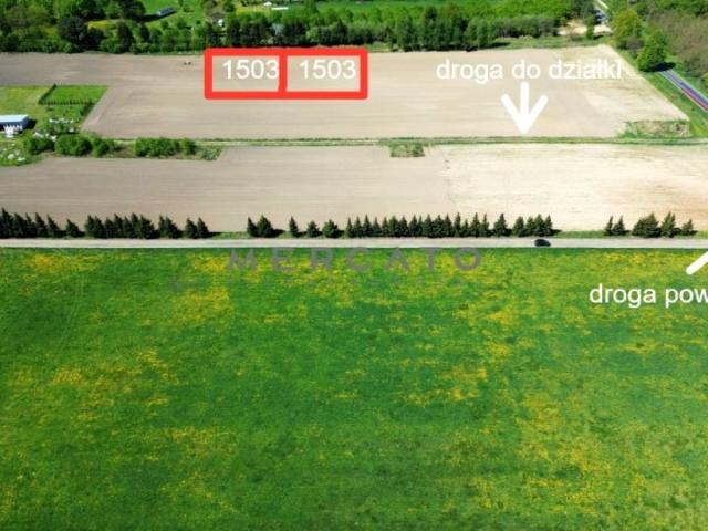 Działka 1 503 m², Podkampinos