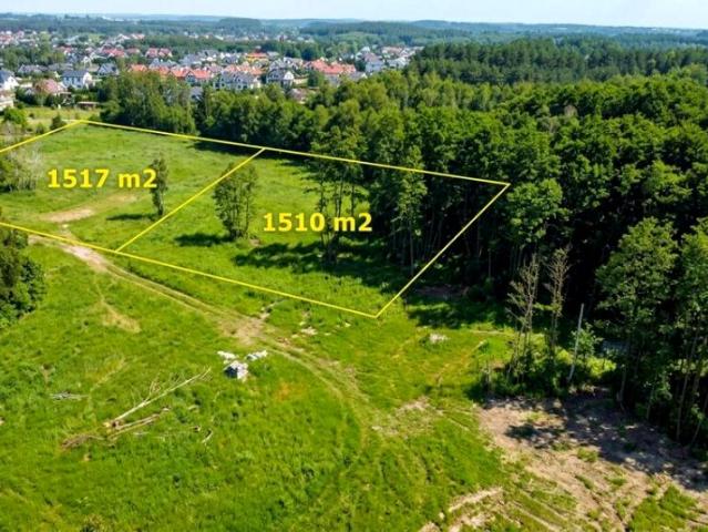 Działka 1 510 m², Opypy