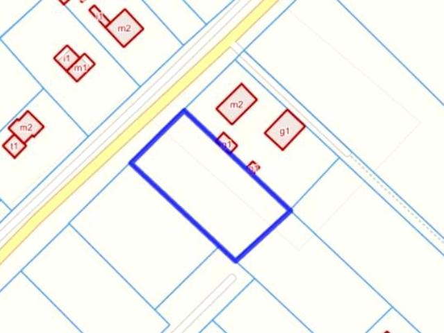 Działka 1 538 m², Zawada