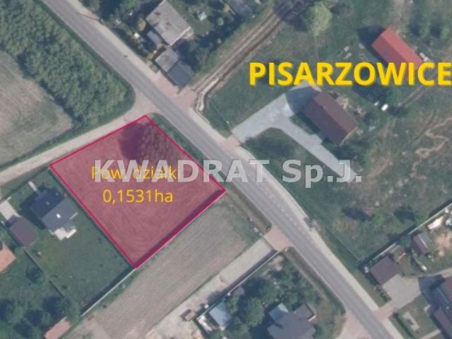 Działka 1 531 m², Pisarzowice